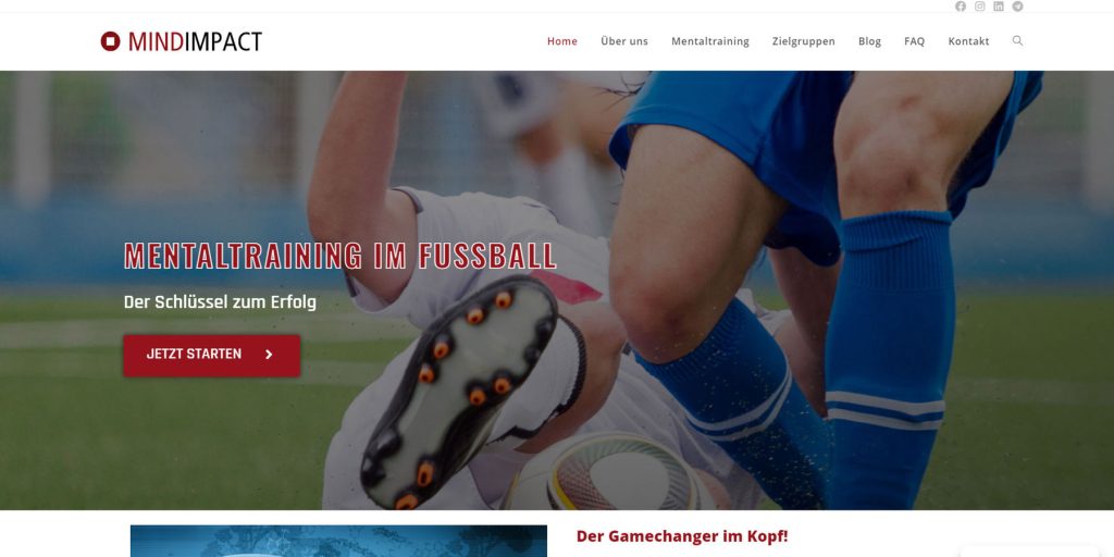 Mentaltraining im Fußball